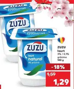 Kaufland ZUZU Iaurt Ofertă