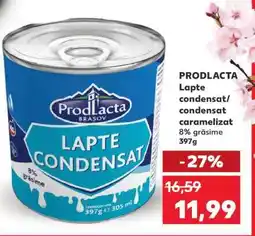 Kaufland PRODLACTA Lapte condensat Ofertă