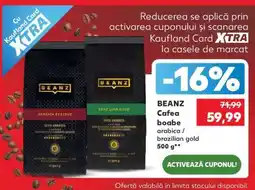 Kaufland BEANZ Cafea boabe Ofertă