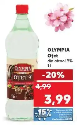 Kaufland OLYMPIA Oțet din alcool 9% 1l Ofertă