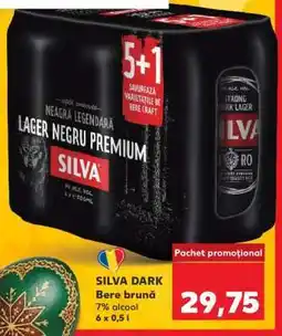 Kaufland SILVA DARK Bere brună Ofertă