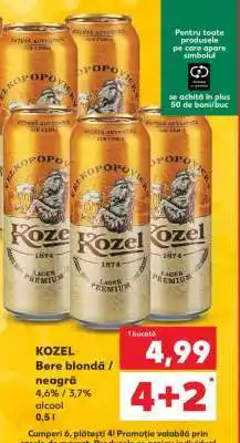 Kaufland KOZEL Bere blondă / neagră Ofertă