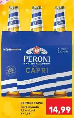 Kaufland PERONI CAPRI Ofertă