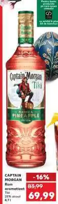 Kaufland CAPTAIN MORGAN Rom aromatizat Tiki Ofertă