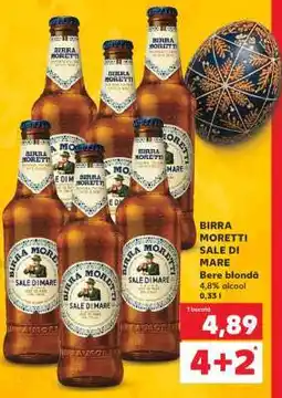 Kaufland BIRRA MORETTI SALE DI MARE Ofertă