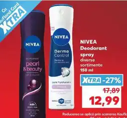 Kaufland NIVEA Deodorant spray Ofertă