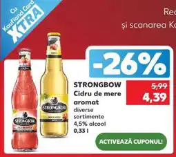Kaufland STRONGBOW Cidru de mere aromat Ofertă