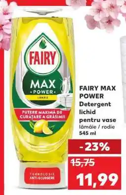 Kaufland FAIRY MAX POWER Ofertă