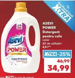 Kaufland ASEVI POWER Detergent pentru rufe color Ofertă