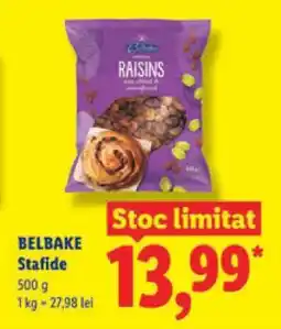 Lidl Belbake Stafide Ofertă