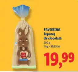 Lidl FAVORINA Iepuraș de ciocolată Ofertă