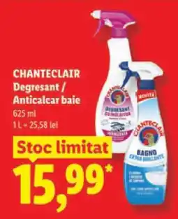 Lidl CHANTECLAIR Degresant / Anticalcar baie Ofertă