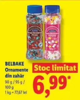 Lidl Belbake Ornamente din zahăr Ofertă