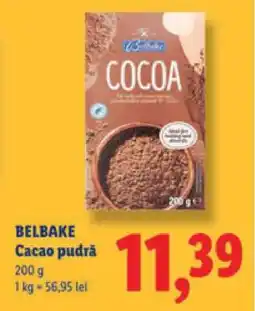 Lidl Belbake Cacao pudră Ofertă