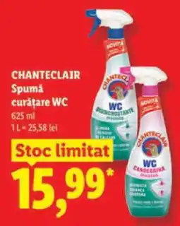 Lidl CHANTECLAIR Spumă curățare WC Ofertă