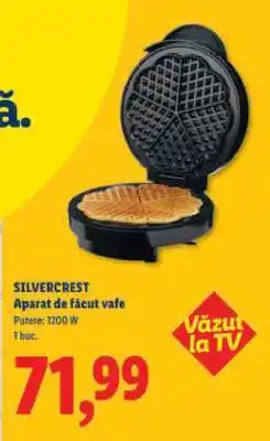Lidl SILVERCREST Aparat de făcut vafe Ofertă
