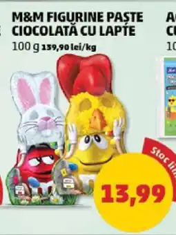 Penny M&M Figurine Paște Ciocolată cu Lapte Ofertă