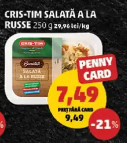 Penny CRIS-TIM SALATĂ A LA RUSSE Ofertă