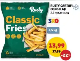 Penny RUSTY CARTOFI CONGELAȚI Ofertă