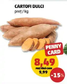 Penny CARTOFI DULCI Ofertă