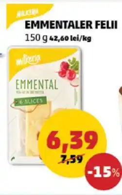 Penny Emmentaler Felii Ofertă