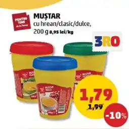 Penny Muștar cu hrean/clasic/dulce Ofertă
