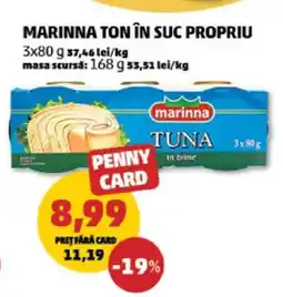 Penny MARINNA TON ÎN SUC PROPRIU Ofertă