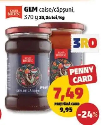 Penny GEM caise/căpșuni Ofertă