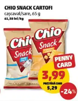 Penny CHIO SNACK CARTOFI Ofertă
