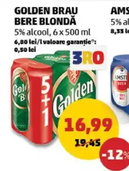 Penny GOLDEN BRAU Bere blondă Ofertă