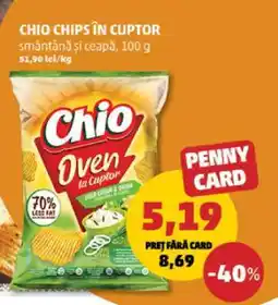 Penny CHIO CHIPS ÎN CUPTOR Ofertă