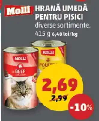 Penny Molli Hrană Umedă pentru Pisici Ofertă