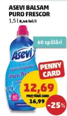 Penny ASEVI BALSAM PURO FRESCOR Ofertă