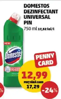 Penny Domestos Dezinfectant Universal Pin Ofertă