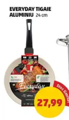 Penny EVERYDAY TIGAIE ALUMINIU 24 cm Ofertă