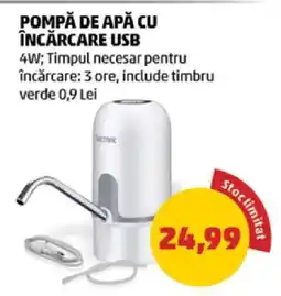 Penny Pompă de apă cu încărcare USB Ofertă