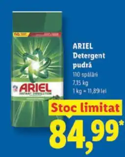 Lidl ARIEL Detergent pudră Ofertă