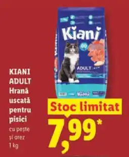 Lidl KIANI ADULT Hrană uscată pentru pisici Ofertă