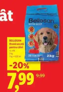 Lidl Bellosan Hrană uscată pentru câini Ofertă