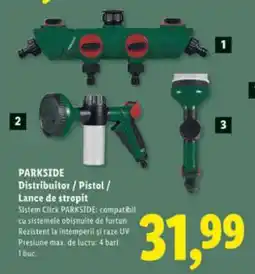 Lidl PARKSIDE Distribuitor / Pistol / Lance de stropit Ofertă