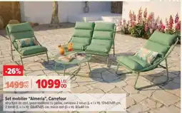 Carrefour Set mobilier 'Almeria', Carrefour Ofertă