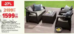 Carrefour Set mobilier 'Corfu' Ofertă
