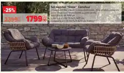 Carrefour Set mobilier 'Siena', Carrefour Ofertă
