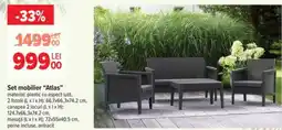 Carrefour Set mobilier 'Atlas' Ofertă