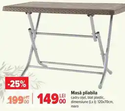 Carrefour Masă pliabilă Ofertă