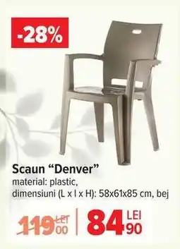 Carrefour Scaun “Denver” Ofertă