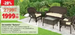 Carrefour Set mobilier 'Barbara' Ofertă