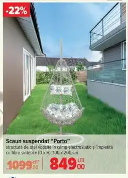 Carrefour Scaun suspendat 'Porto' Ofertă