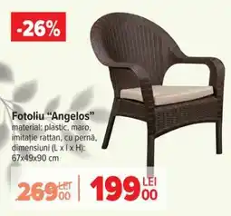 Carrefour Fotoliu “Angelos” Ofertă