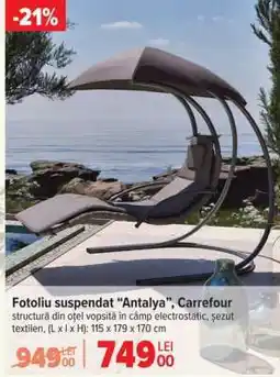 Carrefour Fotoliu suspendat 'Antalya', Carrefour Ofertă